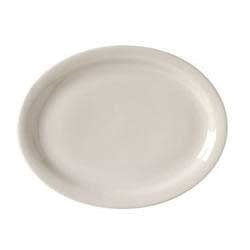 CH NR12 PLATTER 9.75" NARROW RIM AMERICAN WHITE  2DZ